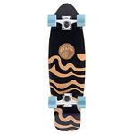 Osprey Twin Top Longboard, Canadian Maple Deck Longboard Skateboard for Boys and Girls, Multiple Colours