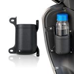 MIKANIX Front Storage Glove Box Bottle Holder | Heavy-Duty Handlebar Side Pocket Cup Holder for Water Bottles, Mobile Phone, Soft Drink Holder Universal for All Scooty