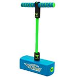 My First Flybar - Blue Foam Pogo Jumper For Kids - Fun and Safe Pogo Stick For Toddlers - High Quality, Durable Foam and Bungee Jumper For Ages 3+, Supports up to 250lbs