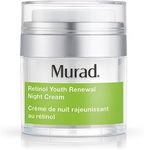 Murad Retinol Youth Renewal Night Cream - (1.7 fl oz), Breakthrough Anti Aging Night Cream with Retinol and Swertia Flower to Visibly Minimize Wrinkles and Restore Your Skin's Smooth Texture