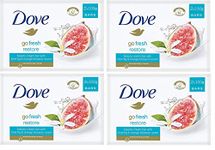 Dove Go Fresh Restore Beauty Cream Soap 8 Bars 2x100gm (4 PACKS)