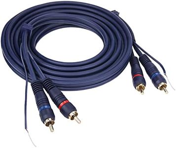 RCA Cable with Ground Wire, 10ft Turntable Cable Gold Plated 2RCA Male to 2RCA Male with Ground Wire Stereo Interconnect Cable UIInosoo for Turntable, Preamp, Record Player, Amplifier