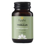 Fushi Organic Tribulus Terrestris (Gokshura), 60 Caps | Fresh-Ground Whole Food | Ayurvedic herb for Male Health & Sports Performance | Ethical & Vegan | Manufactured in the UK