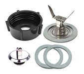 Blender Blade for Oster Osterizer with Sealing Ring Gasket Blender 4902 Blender Jar Bottom Coupling Stud Pin Kit Compatible with Oster Blender Glass Jar Replacement Kit