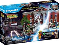 Playmobil 70574 Back to the Future Christmas Advent calendar with Marty McFly and Doc Brown, for ages 5+