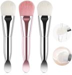 Face Mask Brush,3 PCS Silicone Face