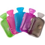 Bramble - Mini Snap & Twist Hot Water Bottles, Reusable Hand Click Gel Warmers - Instant Hand Warmers for Cold Days (5 Pack)