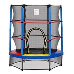 Round Trampolines With Enclosures