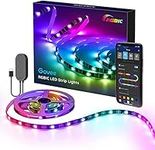 Govee RGBIC TV Light Strip, 6.56ft TV LED Backlight Strip for 30-50 inch TV, USB LED Strip with APP Control, Color Changing by Sync to Music, RGBIC LED Lights for TV PC Monitor Gaming Room