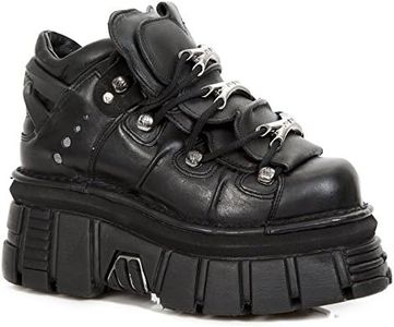 New Rock M.106-s29, Scarpe Stringate Brouge Unisex-Adulto, Nero (Negro 001), 39 EU