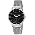 Niyati NXLaxurius Looking Silver Magnet Belt Girl and Women Wrist Watch Magnet Analog Watch