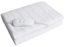 Daewoo Electric Blanket With 3 Heat Settings, Over Heat Protection, Detachable Controller, Heated Blanket, King