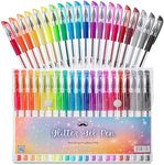 Mr. Pen- Glitter Gel Pens, Assorted Colors, 20 pcs, Glitter Pens, Glitter Gel Pens for Adult Coloring, Neon Gel Pens, Sparkly Gel Pens, Gel Pens for Coloring, Glitter Gel Pen Set, Bible Journaling Pen