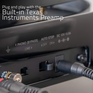 Fluance RT80 Vinyl Turntable – Piano Black