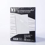 BNC 7 Mil 8-1/2 x 11 Inches, Letter Size PVC Binding Covers - Pack of 100, Clear (BC180LC100)