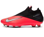 Nike Phantom Vsn 2 Pro Df Fg Mens Firm-Ground Soccer Cleat, Red, 12