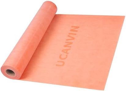 323SQ FT Waterproof Membrane Tile Underlayment, 1/8"Thickness,3.3FTx98.5ft, Tile Flooring Underlayment Roll Under Ceramics, Natural Stone Tiles and LVT for Shower Wall, Bathroom, Floors, Sauna