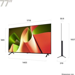 LG 77-Inch OLED 4K UHD Smart TV – Dolby Atmos, Alexa, 120Hz, 2024
