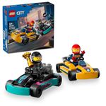 LEGO City Go-Karts and Race Drivers Toy Set 60400 (99 Pieces)