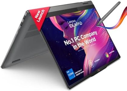 Lenovo IdeaPad 5 2-in-1 Convertible Laptop, Intel Core i7-13620H, 13th Gen, 16GB RAM, 512GB SSD, WUXGA OLED 400Nit, 14"/35.5cm, Windows 11, Office Home 2024, Grey, 1.5kg, 83KX004UIN, FPR, 1Yr ADP Free