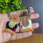 WEHATKE Personalized Best Friend Keychain with Custom Names | Cute and Thoughtful Gift for Besties Girl Best Friend (Design 2)