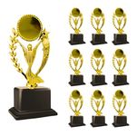 10 PC STAR TROPHY - 21 with CUSTOMIZATION for WINNER SPORTS FUNCTIONS, AWARD (25 cm)