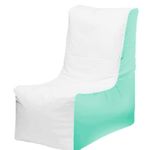 Ocean-Tamer Small Wedge Marine Bean Bag (White/Seafoam)