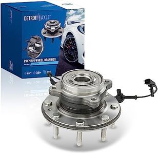 Detroit Axle - 4WD Front Wheel Bearing Hub for 2011-2019 Silverado Sierra 2500 3500 HD Chevy GMC Wheel Bearing and Hub Assembly 2012 2013 2014 2015 2016 2017 2018 Replacement