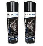 Fastcar 2 x Motacare® Underseal Spray Heavy Duty Underbody Protection Seal Underguard Paint 500ml