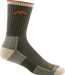 Darn Tough Coolmax Micro Crew Cushion Socks - Men's (Olive, Large)