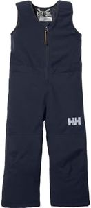 Helly-Hansen Kids Vertical Insulated Waterproof Legs Bib Pant, 598 Navy, Size 1