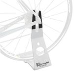 BikeHand Bicycle Floor Type Hub Mount Parking Rack - for Mountain and Road Bike Indoor Garage Storage - NOT for Disk Brake Bikes - Fits 29" 700C