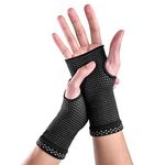 ABYON Wrist Supports 2 Pack for Left and Right Hand, Wrist Brace Compression Sleeves for Carpal Tunnel and Wrist Pain Relief, Tendonitis, Arthritis, Sports, Typing