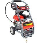 Petrol Pressure Washer 240 BAR 3480psi PowerKing Mega Blaster 250 9 Ltr/Min 7HP Jet Wash Sprayer 10m Hose - 2 Years Warranty