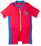Speedo 811345B408-3 Blend Tots Float Suit, Baby (Red/Blue)