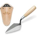 MARSHALLTOWN The Premier Line ATH50S 5-Inch Heavy Duty Philadelphia Pointing Trowel with Archaeology Holster