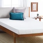 LINENSPA 5 Inch Gel Memory Foam Mattress - Firm Support - Full , White