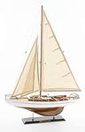 SAILINGSTORY Wooden Sailboat Model 