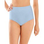 Bali Full-Cut-Fit Stretch Cotton Brief_Blue Tulle Heather_10