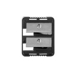 Wet n Wild Dual Makeup Sharpener, Double Barrel Cosmetic Tool with Razor-Sharp Blades for Sharpening Pencil Eyeliners, Lip Liners and Brow Pencils of Different Sizes, Easy To Clean and Travel-Friendly