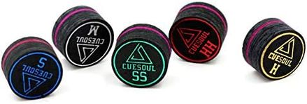 Cuesoul 5pcs Pigskin 14mm 10 Layer 
