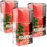 Rosamonte Yerba Mate Tea Traditional 3kg (3x1kg) - Maturation time is 12 months | Detox and energy drink