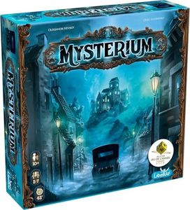 Mysterium - Refresh (Bilingual French/English) - Board Games - Mystery/Family - Cooperative and Family Party Game - Ages 10+ - 3 to 7 Players - 45 to 60 Minute Playtime - Made by Asmodee