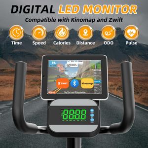 VANSWE Recumbent Exercise Bike – 400 lb Capacity, Bluetooth, Magnetic Resistance