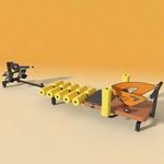 Fitness Full Body Traction Bed, Alternative Inversion Traction Table with Massage Function, Electric Lumbar Traction Bed, Stretch Decompression Machine for Tension Relief, Lumbar Stretching (Black)