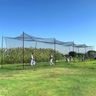 Miveda 36 FT Baseball Batting Cage, Baseball Nets for Batting Cage，Baseball and Softball Batting Cage Nets for Pitching Training, Outdoor Backyard Batting Cage with Frame