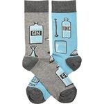 Primitives by Kathy Socks - Gin & Tonic, Unisex, One Size, LOL Collection, Multi, One Size