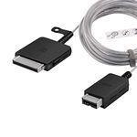 BN39-02470A 16Ft One Connect Cable Compatible with Samsung Frame QLED 4K TV LS03RAF LS03TAF LS03AAF LS03BAF LS03DAF QN55LS03TAF QN65Q90RAF,One Connect Cable use for Samsung One Connect Box