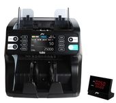 Godrej Security Solutions Advanced Valumatic Cash Counting Machine Equipped with Dual CIS | 1200 Notes/Min with Customer Display Unit | Fully Automatic & UV, MG & IR Sensors | Fake Note Detector