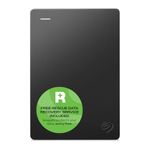Seagate Portable Drive 2TB, External Hard Drive, Dark Grey, for PC Laptop and Mac, Data Rescue Services, Amazon Exclusive (STGX2000400)